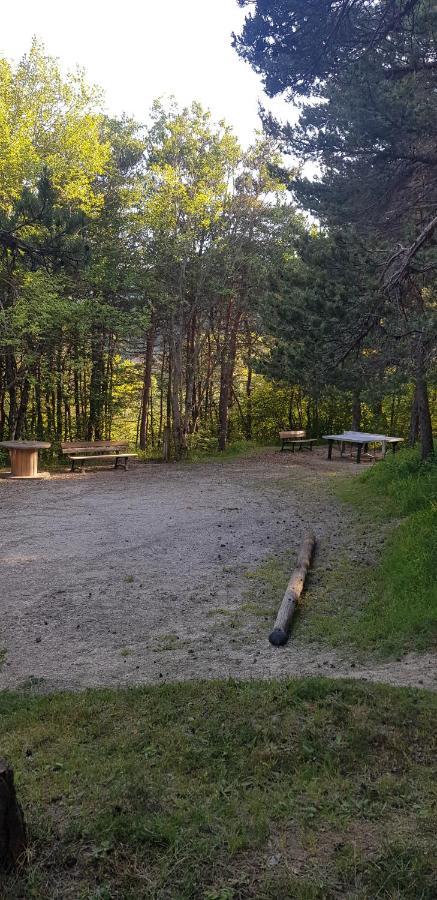 מלון Saint-Martin-de-Clelles Camping La Chabannerie מראה חיצוני תמונה