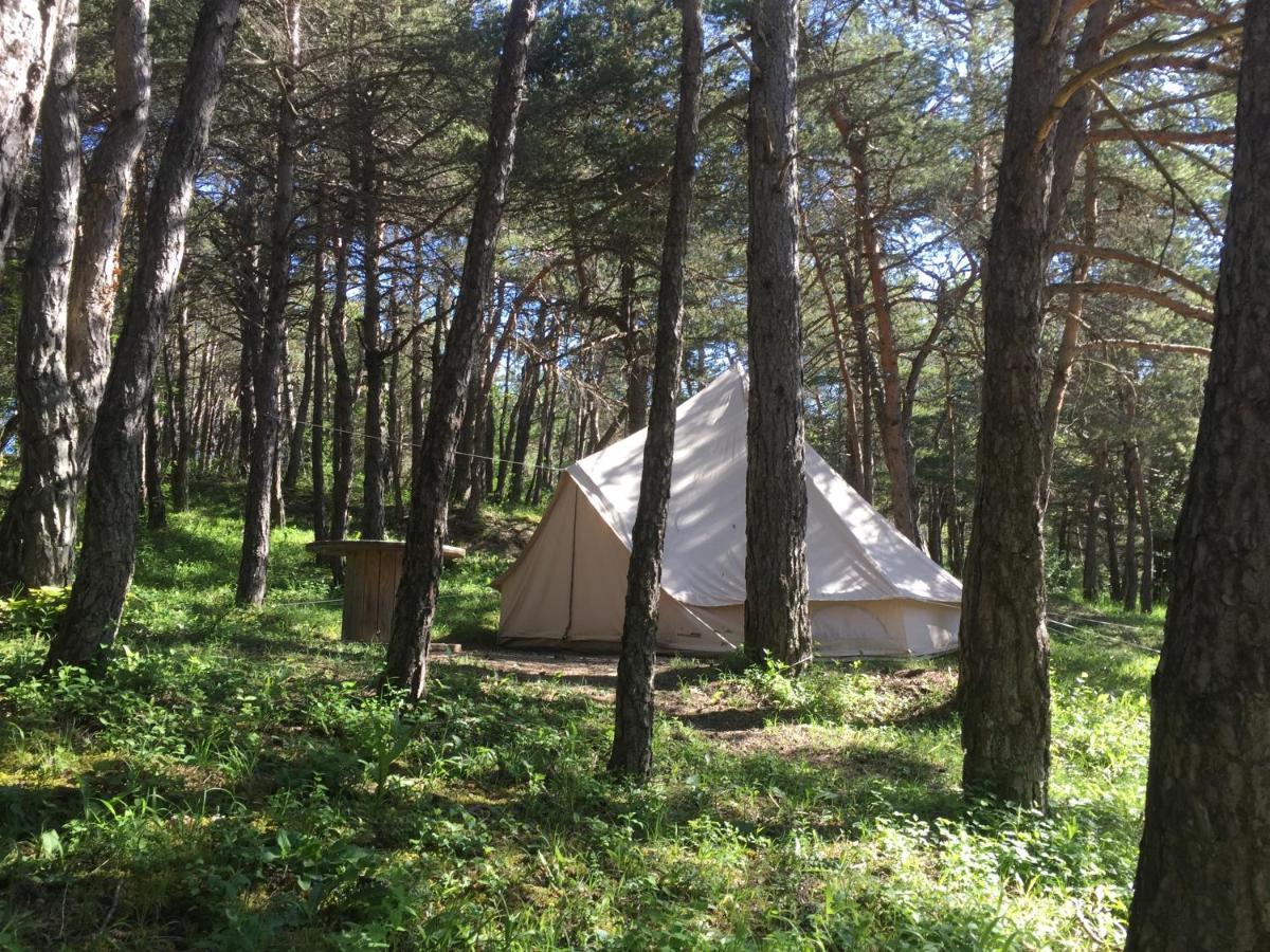 מלון Saint-Martin-de-Clelles Camping La Chabannerie מראה חיצוני תמונה